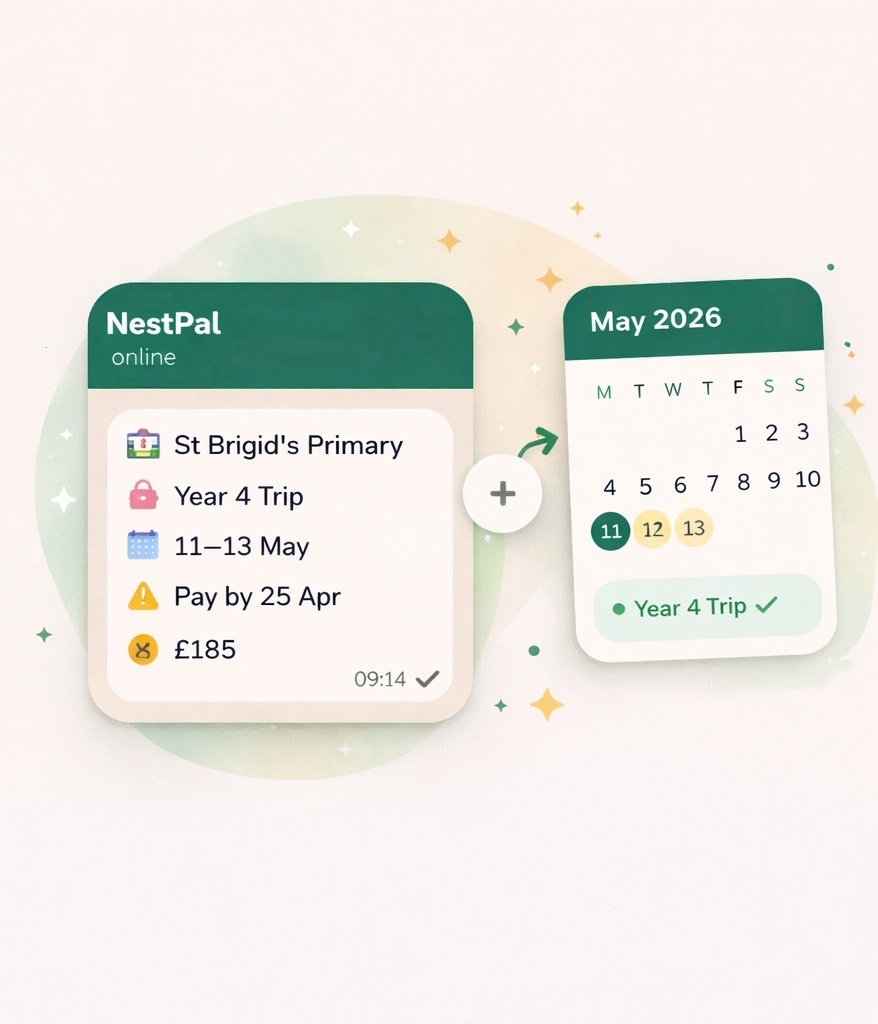 WhatsApp and calendar done